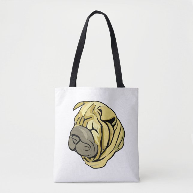 Chinesisch Sharpei Dog Brown Shar Pei (Vorderseite)