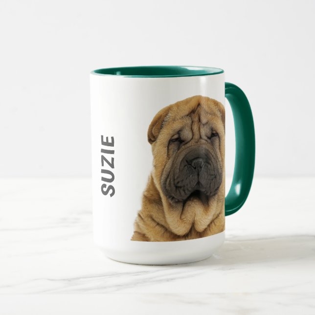 Chinesisch-Sharpei-Mug Tasse (VorderseiteRechts)