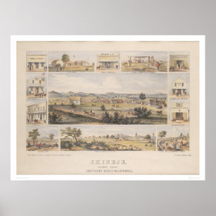 Chinesisch, Tolumne [sic] Landkreis (1300) Poster