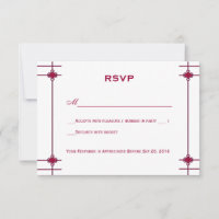 Chinesisch weiß doppeltes Glück Hochzeit RSVP