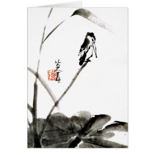 Chinesische antike Aquarellbilder