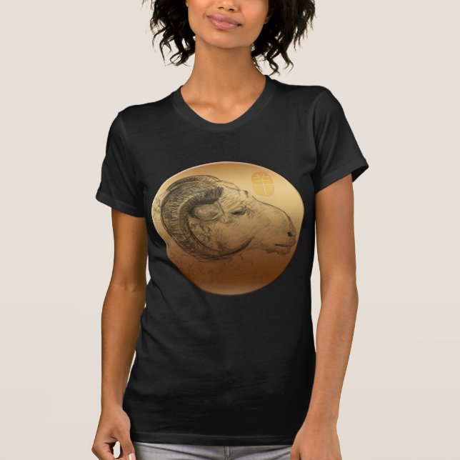 Chinesische Astrologie Zodiac Women BT T-Shirt (Vorderseite)