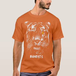Chinesische Banditen Bengalischer Tiger Pirate Eye T-Shirt