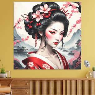 chinesische Beete Leinwanddruck