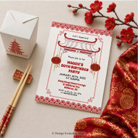Chinesische Birthday Party