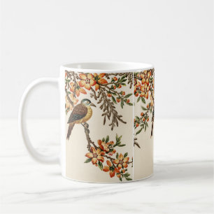 Chinesische Blume & Bird, Vintag Garden Kaffeetasse