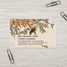 Chinesische Blume & Bird, Vintag Garden