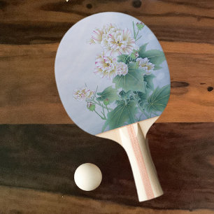 Chinesische Blume mit Butterfly Tischtennis Schläger