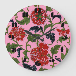 Chinesische Blume Uhr