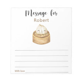 Chinesische Botschaft zum Geburtstag Notizblock