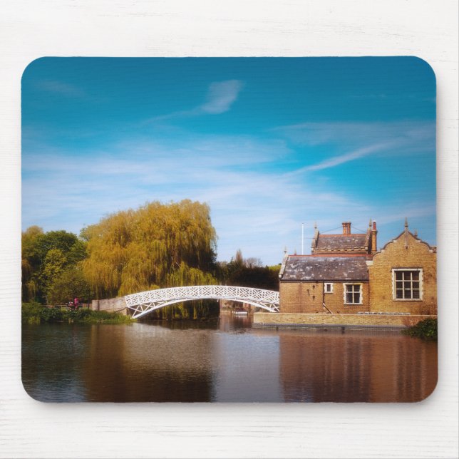 Chinesische Brücke über Godmanchester Mousepad (Vorne)