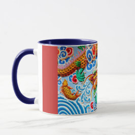 Chinesische bunte Wand-Kunst Tasse