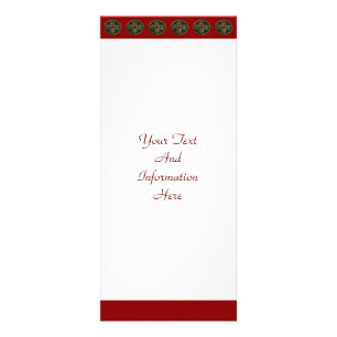 Chinesische Coins-Rack-Karte Werbekarte