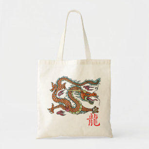 Chinesische Drache-Tasche Tragetasche