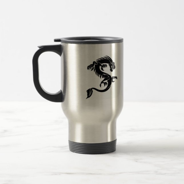 Chinesische Drache-Tasse Reisebecher (Links)