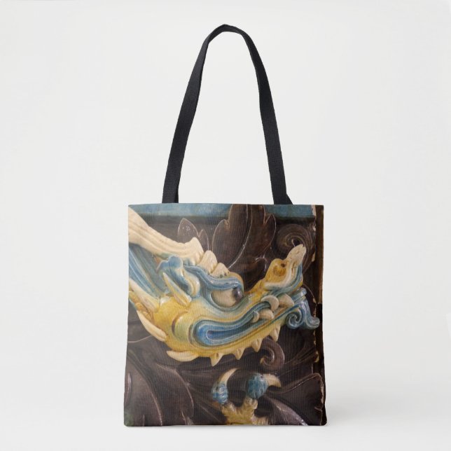 Chinesische Drache Tote Tasche (Vorderseite)