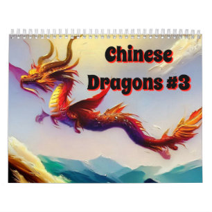 chinesische Drachen #3 Kalender