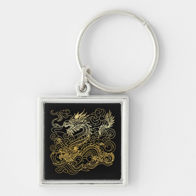 chinesische Drachen Schlüsselanhänger (Vorne)