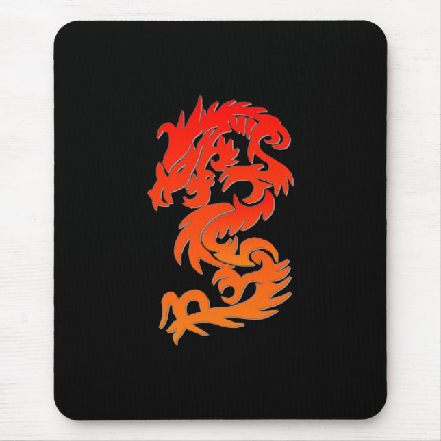 Chinesische Drachenfantasy-Maus-Pad Mousepad (Vorne)