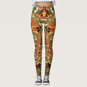 Chinesische Drachenkunst Leggings