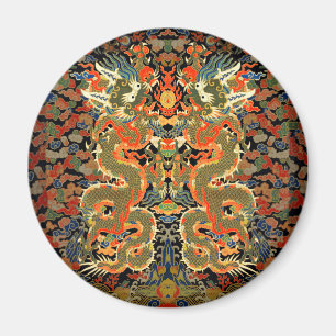 Chinesische Drachenkunst Magnet