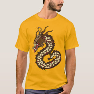 Chinesische Drachenkunst T-Shirt