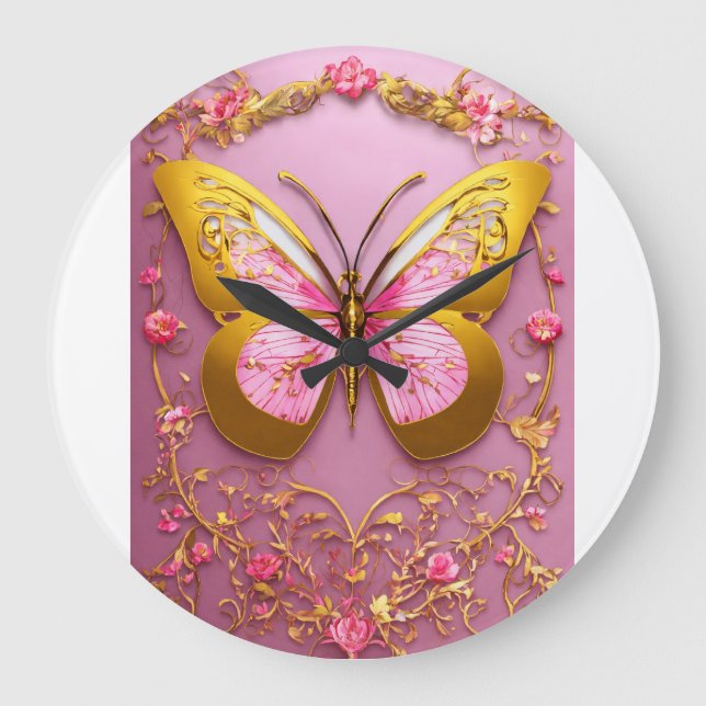 Chinesische Drachenschränke - kühl, stilvoll und k Große Wanduhr (Vorderseite)