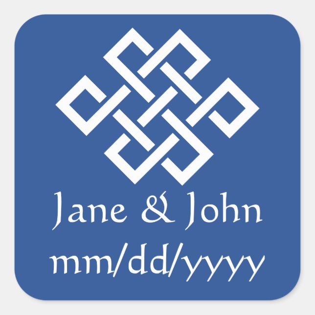 Chinesische Eleganz in Blue Sticker (Vorderseite)