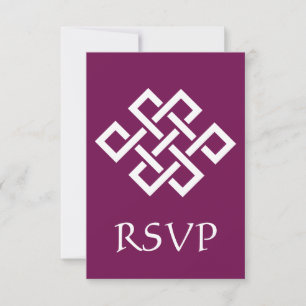 Chinesische Eleganz in der RSVP-Karte RSVP Karte