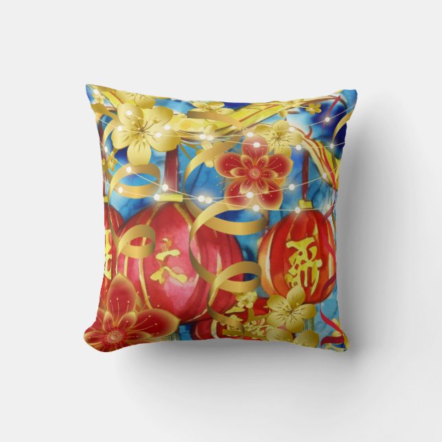 Chinesische Feiern Kissen (Vorderseite)