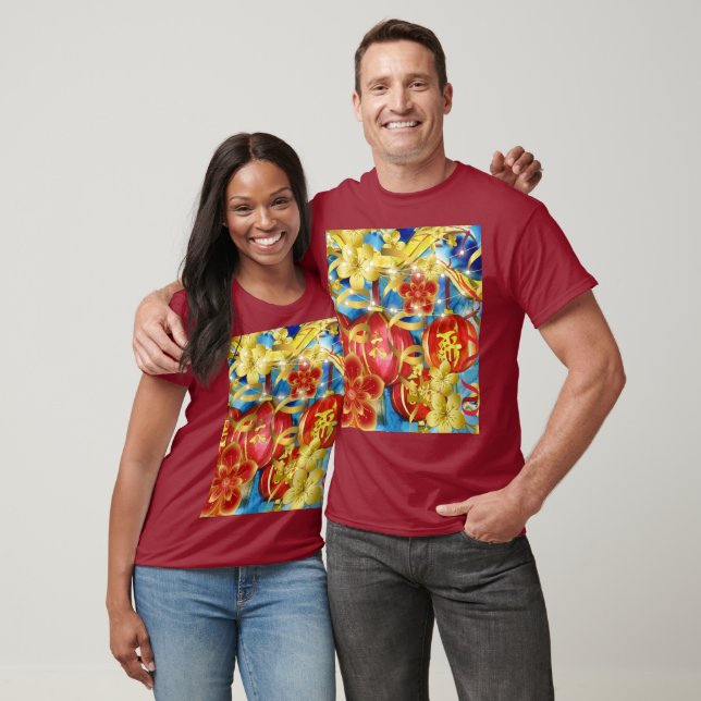 Chinesische Feiern T-Shirt (Unisex)