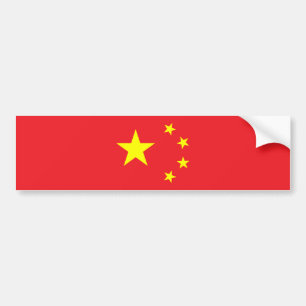 Chinesische Flagge Autoaufkleber