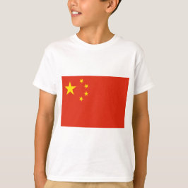 chinesische Flagge (China) T-Shirt