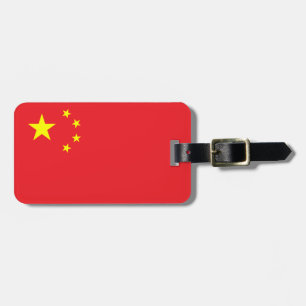 Chinesische Flagge Gepäckanhänger
