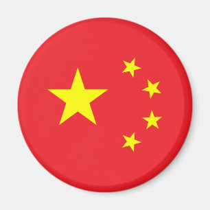 Chinesische Flagge Magnet