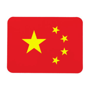 Chinesische Flagge Magnet