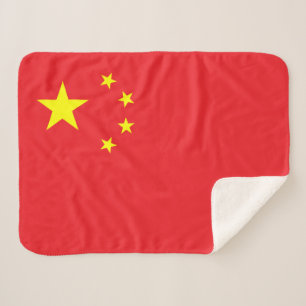 Chinesische Flagge Sherpadecke