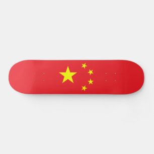 Chinesische Flagge Skateboard