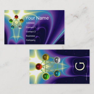 CHINESISCHE FÜNF ELEMENTE FENG SHUI SPIRITUELLE EN VISITENKARTE