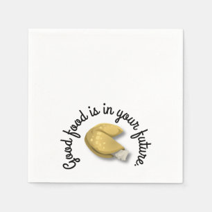 Chinesische Glückskekse Serviette