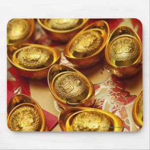 Chinesische Goldbarren Mousepad