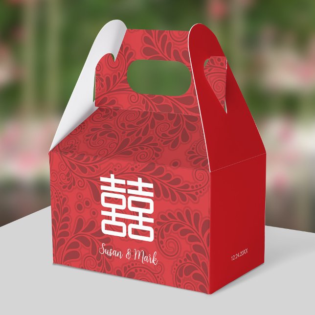 Chinesische Hochzeit Dankeschön-Box Geschenkschachtel (Von Creator hochgeladen)