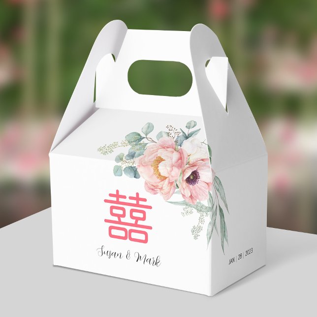 Chinesische Hochzeit Dankeschön-Box Geschenkschachtel (Von Creator hochgeladen)
