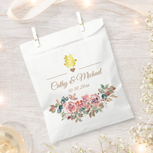 Chinesische Hochzeit elegante rustikale staubige r Geschenktütchen