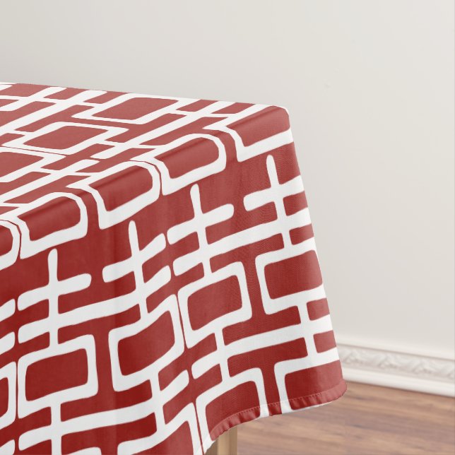 Chinesische Hochzeit mit doppeltem Glück Tischdecke (Beispiel)