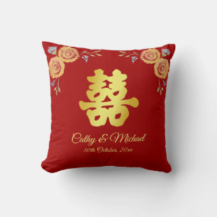 Chinesische Hochzeitsfeier Kissen