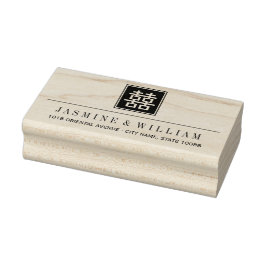 Chinesische Hochzeitskautschuk-Briefmarke Gummistempel