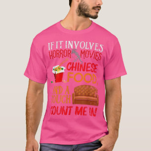 Chinesische Horror-Filme und Couch viel lustig T-Shirt