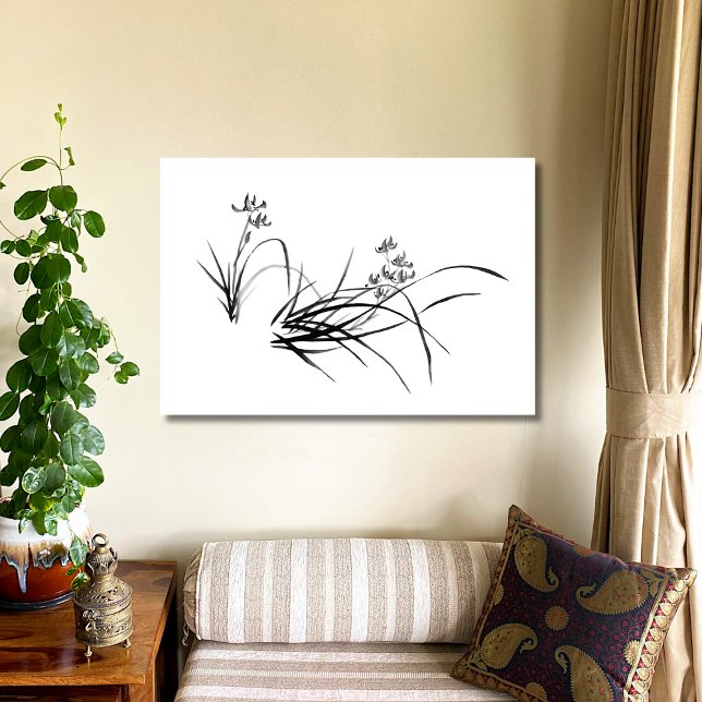 Chinesische Iris im Frühling Leinwanddruck (Von Creator hochgeladen)