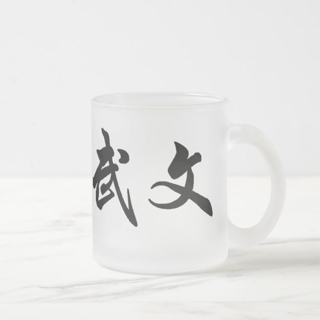 Chinesische/japanische traditionelle mattglastasse (Rechts)